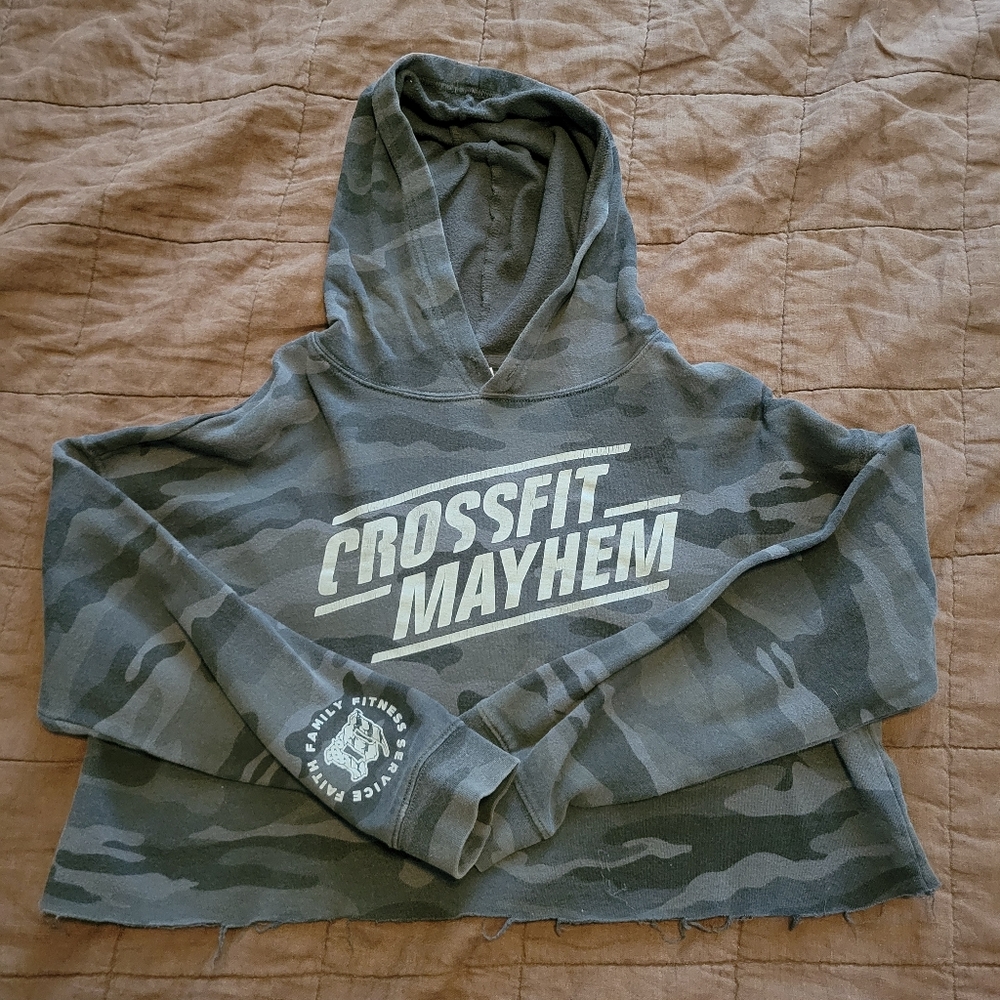 Crossfit Mayhem Crop Hoodie